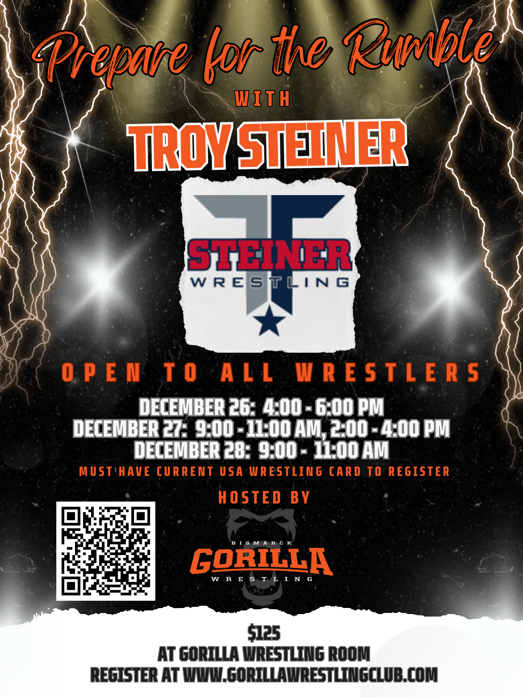 Holiday Training Camp - Minnesota Wrestling